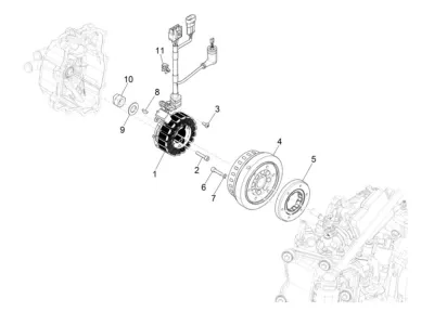 Volant magnétique